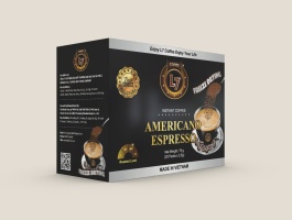 Cà phê hòa tan đen AMERICANO ESPRESSO - SẤY LẠNH