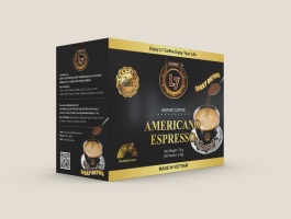 Cà phê hòa tan đen AMERICANO ESPRESSO - SẤY PHUN