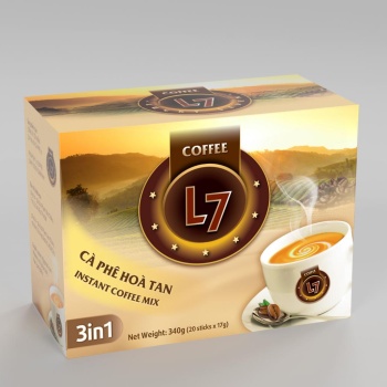 Cà phê hòa tan 3in1 - Loại 20 Sticks/Hộp