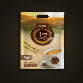 Cà phê hòa tan 3in1 - Loại 50 Sticks/Túi
