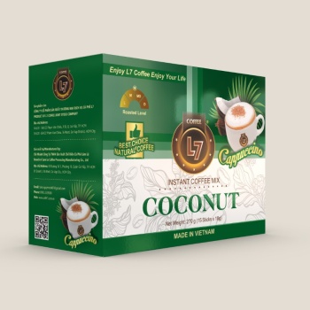 Cà phê hòa tan Cappuccino Dừa